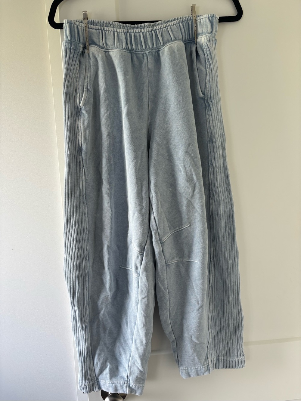 aerie Light Blue Barrel Sweatpants